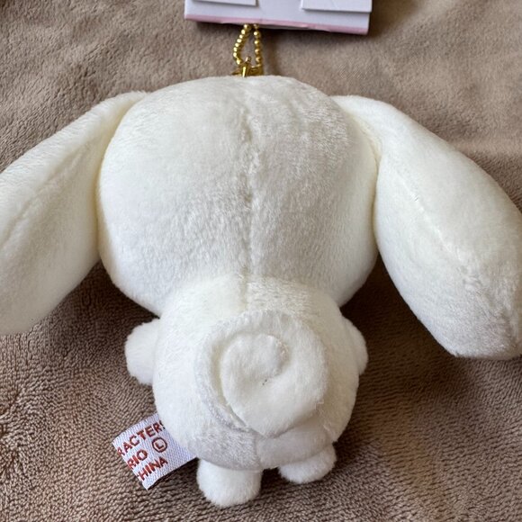 NWT Sanrio Cinnamoroll Nikonui Mascot Plush Doll Keychain LE from Japan, White - Picture 11 of 15